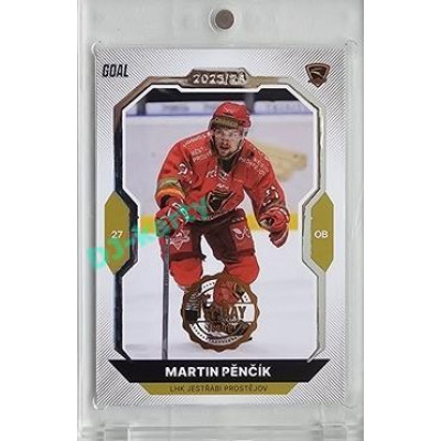 2023/24 Goal cards Chance Liga 2. série #249 Martin Pěnčík 1st day of issue