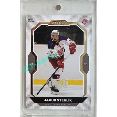2023/24 Goal cards Chance Liga 2. série #264 Jakub Stehlík Expo Silver 1of7