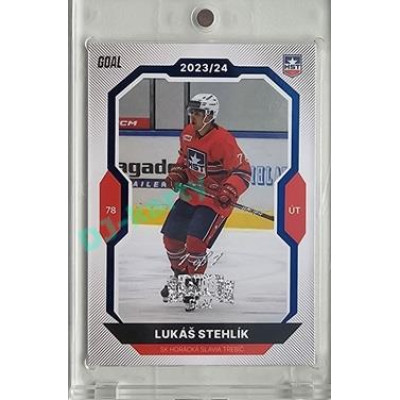 2023/24 Goal cards Chance Liga 2. série #241 Lukáš Stehlík Blue Expo 1of1