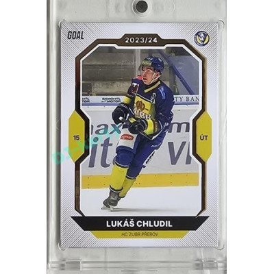 2023/24 Goal cards Chance Liga 1. série #110 Lukáš Chludil Gold 1of20
