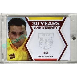2024 MK Stadion znovu v akci #30YA-16 Milan Nedoma Red parallel xx/35