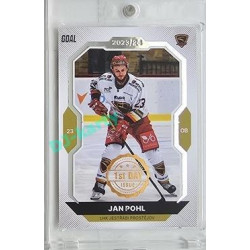 2023/24 Goal cards Chance Liga 2. série #250 Jan Pohl 1st day of issue