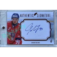 2023/24 LC Expectations Road to Prague #AS-07 Jakub Galvas Authentic Signature Red xx/10