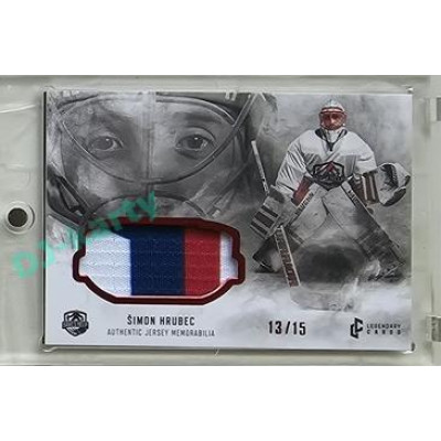 2024 LC Saves Help 5th Anniversary Edition #SHJ-09 Šimon Hrubec Game Jersey Red 13/15