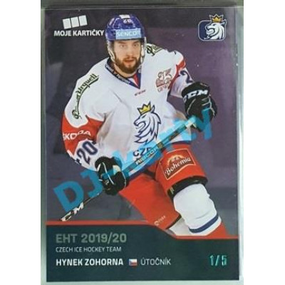 2020 MK reprezentace Hynek Zohorna EHT #44 1/5 Blue