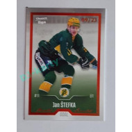 2022/23 Goal Cards Chance Liga 2. série #224 Jan Štefka Gold 09/23