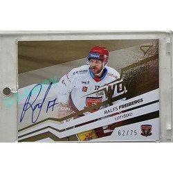 2023/24 Sportzoo ELH 2. serie #AWS-RF Ralfs Freibergs Around The World Auto xx/75