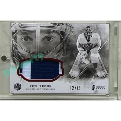 2024 LC Saves Help 5th Anniversary Edition #SHJ-11 Pavel Francouz Game Jersey Red 12/15