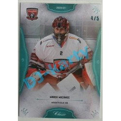 2020/21 OFS 1. série Marek Mazanec #63 4/5 Blue Neon