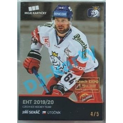2020 MK reprezentace Jiří Sekáč #31 4/5 Silver Czech Expo