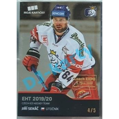 2020 MK reprezentace Jiří Sekáč #31 4/5 Silver Czech Expo