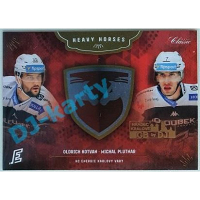 2020/21 OFS 1. série Oldřich Kotvan/Michal Plutnat #HH-12 Heavy Horses GBbyDJ