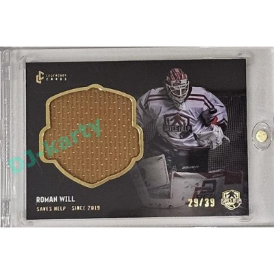 2024 LC Saves Help #SH-11 Roman Will Jersey Memorabilia Gold 29/39