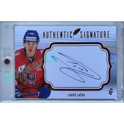 2023/24 LC Expectations Road to Prague #AS-09 Lukáš Jašek Authentic Signature Red xx/10