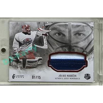 2024 LC Saves Help 5th Anniversary Edition #SHJ-12 Július Hudáček Game Jersey Red 01/15