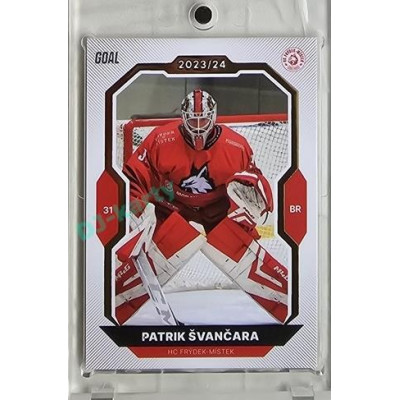 2023/24 Goal cards Chance Liga 1. série #113 Patrik Švančara Gold 1of20