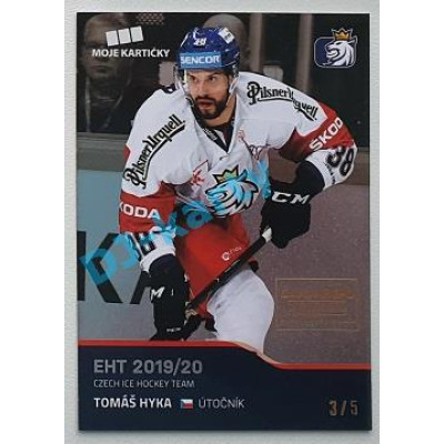 2020 MK reprezentace Tomáš Hyka #11 3/5 Silver Czech Expo