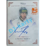 2019/20 OFS Chance liga Patrik Maier #AS079 x/2 Authentic Signature Rainbow OFS 18-19 Expo Pard.