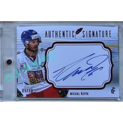 2023/24 LC Expectations Road to Prague #AS-10 Michal Řepík Authentic Signature Red xx/10