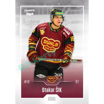 2022/23 Goal Cards Chance Liga 1. série #008 Otakar Šik