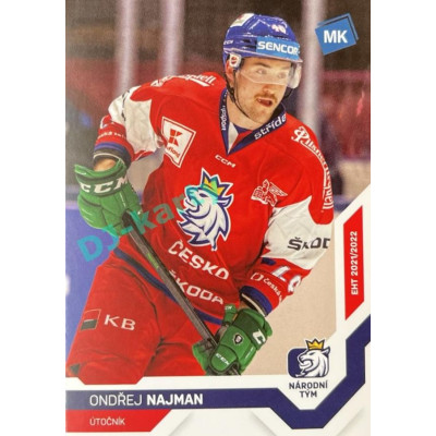 2021/22 MK reprezentace #009 Ondřej Najman EHT