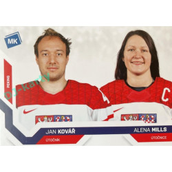 2021/22 MK reprezentace #090 J. Kovář / A. Mills ZOH