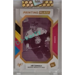 2023 MK The Gamers #PP-JC Jiří Černoch 2022 Bronze Medalist Printing Plate 1/1 Magenta