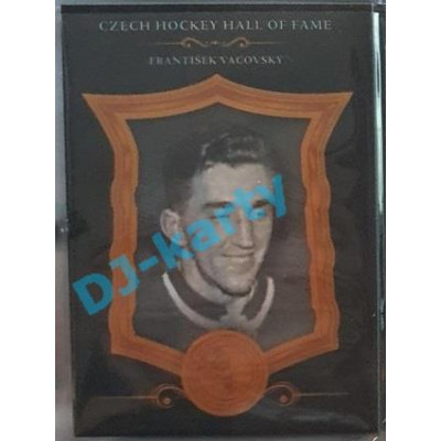 2020 OFS Síň slávy českého hokeje František Vacovský #SSCH-109 05/25 Black Cut
