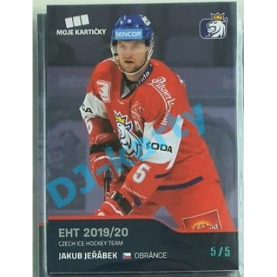 2020 MK reprezentace Jakub Jeřábek EHT #13 5/5 Blue