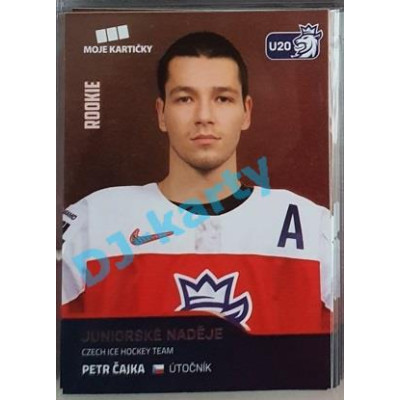 2020 MK reprezentace Petr Čajka RC juniorské naděje #75 Red Promo