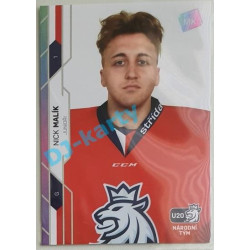 2021 MK reprezentace Nick Malík Junioři #51 Rainbow 1 of 60