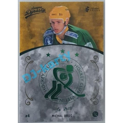 2021 Legendary Cards League Dynasty Vsetín Michal Broš #90