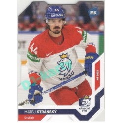 2021/22 MK reprezentace #055 Matěj Stránský MS Die Cut 2/25