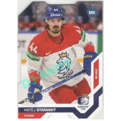 2021/22 MK reprezentace #055 Matěj Stránský MS Die Cut 2/25