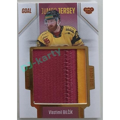 2022/23 Goal Cards Chance Liga 1. série #J-01 Vlastimil Bilčík JUMBO Jersey 02/77