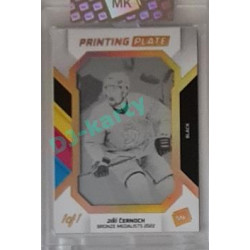 2023 MK The Gamers #PP-JC Jiří Černoch 2022 Bronze Medalist Printing Plate 1/1 Black