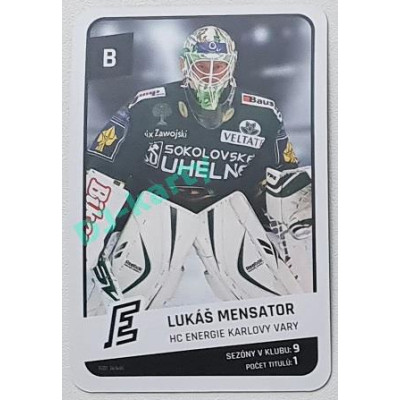 2023 Karetní hra Extraliga ALL STARS 1993-2023 Lukáš Mensator