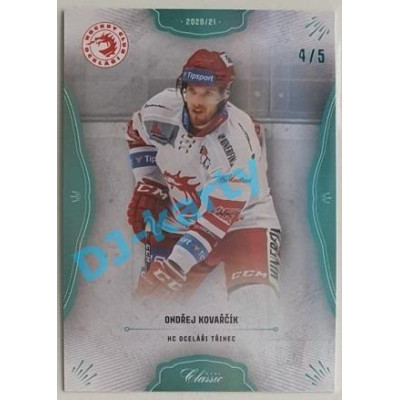 2020/21 OFS 1. série Ondřej Kovařčík #11 4/5 Blue Neon