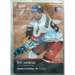 2020 MK reprezentace Radim Zohorna EHT #43 Red Promo