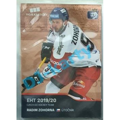 2020 MK reprezentace Radim Zohorna EHT #43 Red Promo