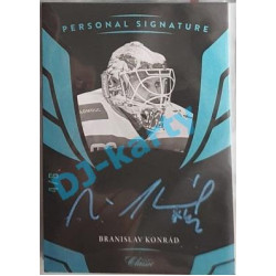 2020/21 OFS 1. série Branislav Konrád #PS-BRKO 4/6 Personal Signature Blue