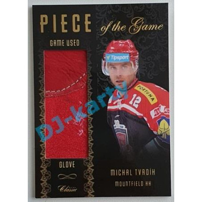 2015/16 OFS Michal Tvrdík #MI-18 012/110 Game Used Memorabilia