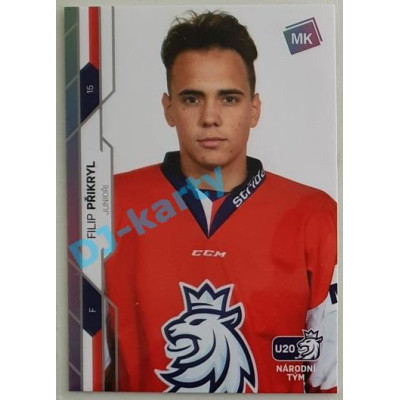2021 MK reprezentace Filip Přikryl Junioři #53 Rainbow 1 of 60
