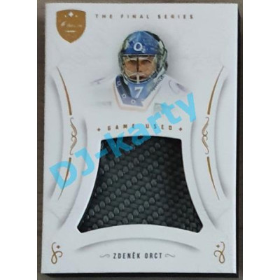 2021/22 OFS The Final Series Zdeněk Orct #MEM-ZO Game Used Gold PROMO