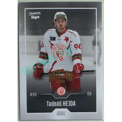 2022/23 Goal Cards Chance Liga 1. série #106 Tadeáš Hejda Expo Pardubice