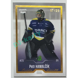 2022/23 Goal Cards Chance Liga 1. série #172 Petr Hamalčík Gold 03/23