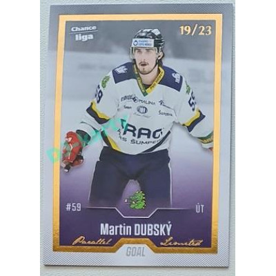 2022/23 Goal Cards Chance Liga Update #491 Martin Dubský Gold xx/23