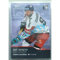 2020 MK reprezentace Radim Zohorna EHT #43 Blue Promo