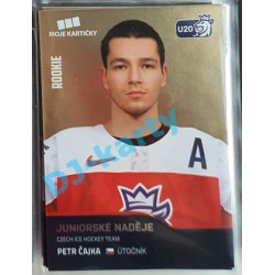 2020 MK reprezentace Petr Čajka RC juniorské naděje #75 Gold Promo
