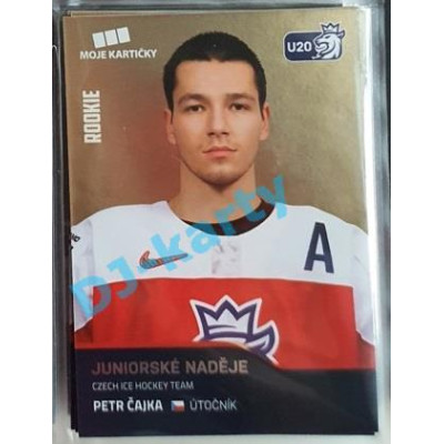 2020 MK reprezentace Petr Čajka RC juniorské naděje #75 Gold Promo